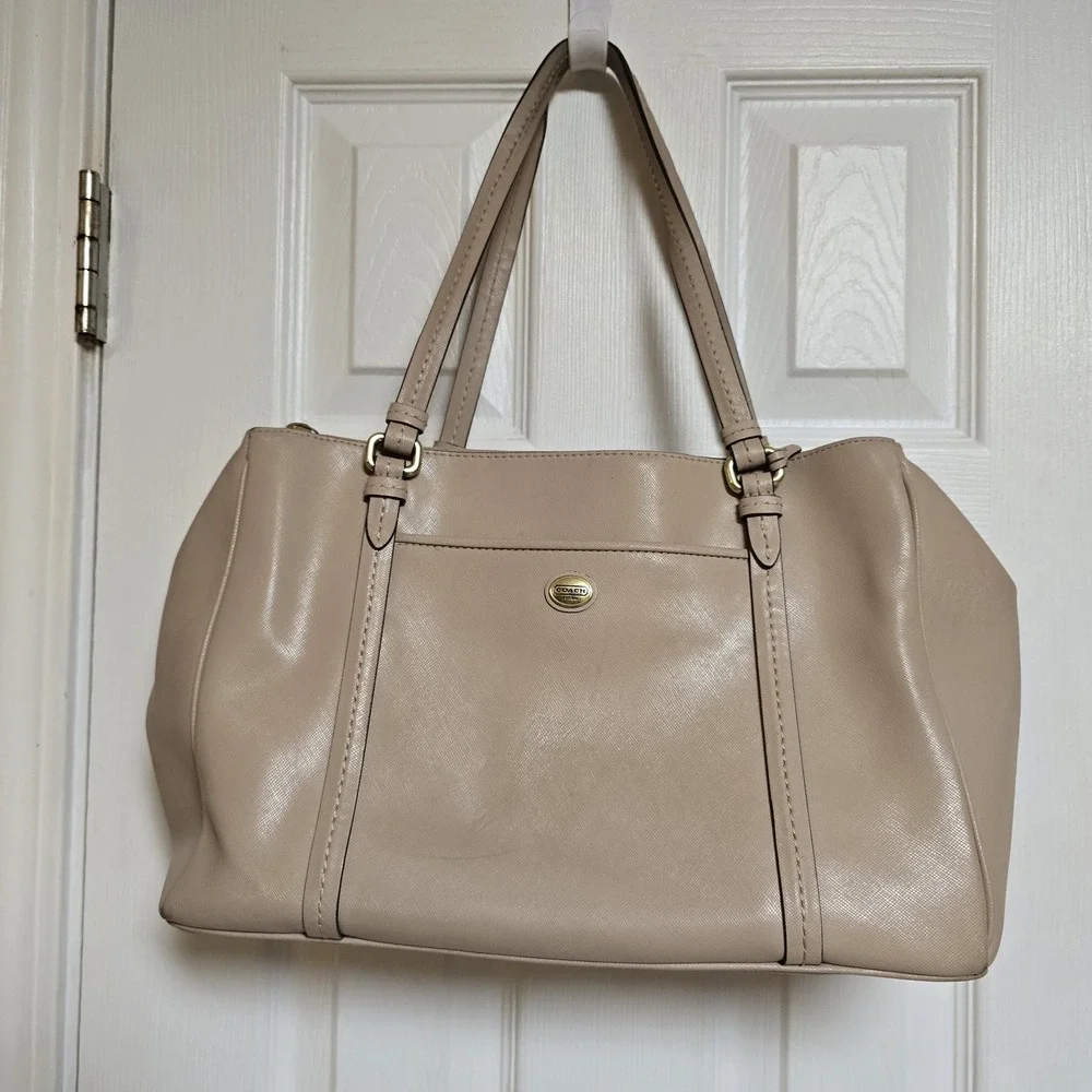 Coach Peyton Double Zip Carryall‎ 25669 PURSE (PU220